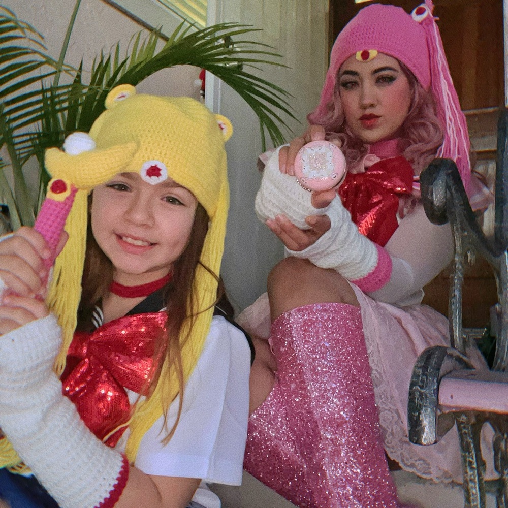 Sailor moon crochet accessories sailor moon and chibi moon - Picture 1 of 6